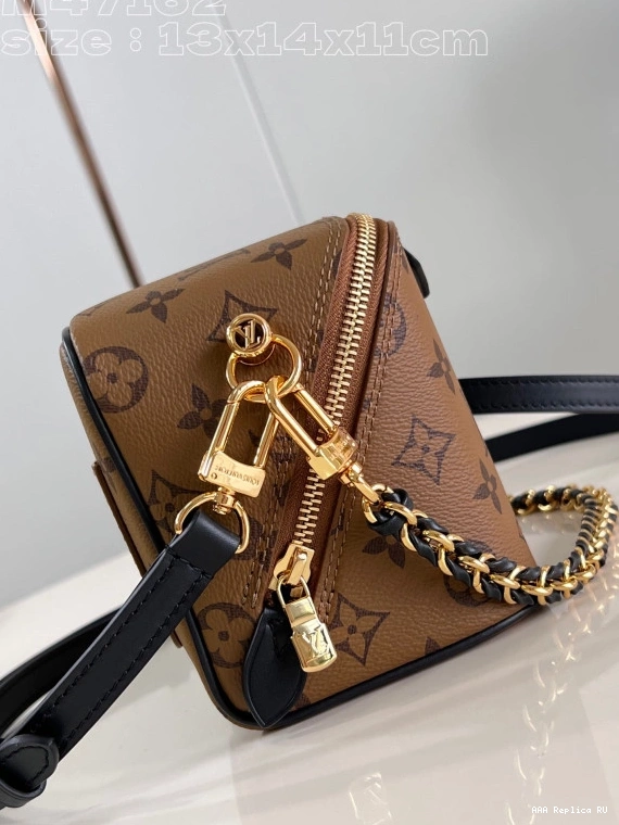 Aaa replica ru VUITTON In Just Case-13*14*11.5CM LOUIS 0809